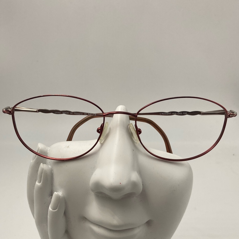 L’AMY Pink Oval Sunglasses Frames